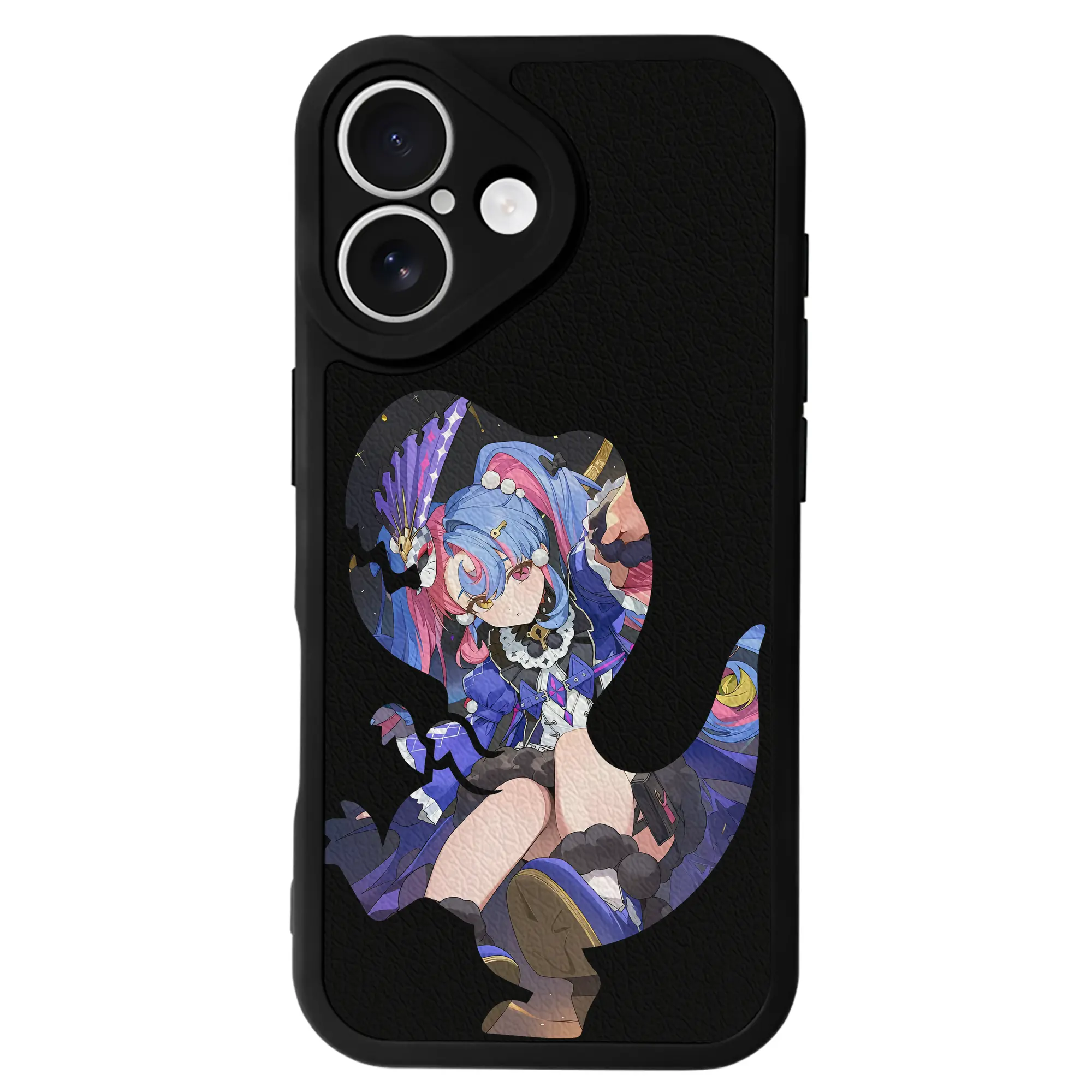 鳴潮 グッズ ロココ - IPhone 16シリーズ対応 ・ シリコンスマホケース ・ レザー調 ・ 高精度フィット ・ 耐衝撃 ・ ワイヤレス充電対応 ・ 精密カット